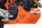 AXP Adventure Skid Plate HDPE 8mm Orange KTM 690 ENDURO R / 690SMC R 09-25 - AXP Racing - Hasplåtar