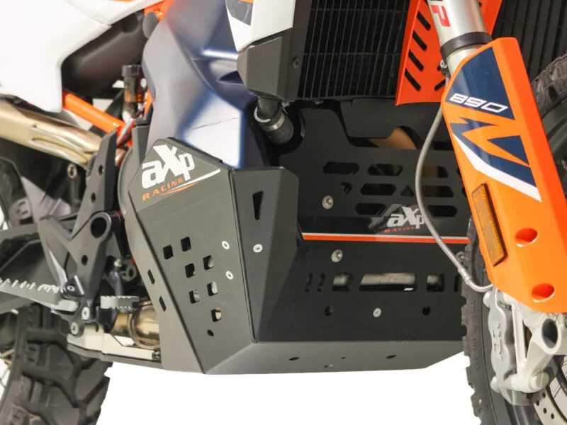 AXP Adventure HARD Skid Plate HDPE 8mm Black KTM790/890 Adventure/R/Rally 19-25 - AXP Racing - Hasplåtar