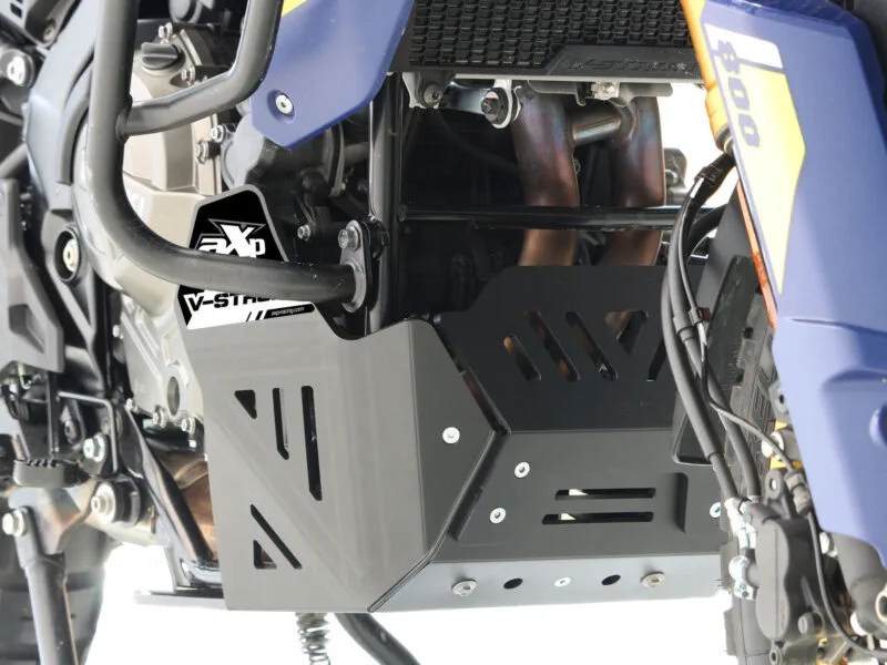 AX1704_2 AXP Adventure Skid Plate HDPE 8mm Black Suzuki V-strom 800DE 22-26 - AXP Racing - Hasplåtar