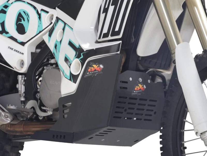 AXP Adventure Skid Plate HDPE 8mm Black KOVE 450RALLY 24- - AXP Racing - Hasplåtar