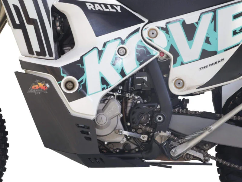AXP Adventure Skid Plate HDPE 8mm Black KOVE 450RALLY 24- - AXP Racing - Hasplåtar