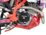 AXP Xtrem HDPE Skid Plate Red Beta 350/390/430/480 RR RACE 24- /RR/RR XPRO 25 - AXP Racing - Hasplåtar