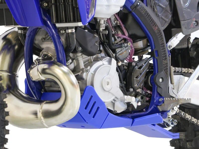 AXP Xtrem HDPE Skid Plate Blue Sherco 250SE/300SE FACTORY 25- - AXP Racing - Hasplåtar