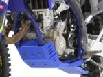 AXP Xtrem HDPE Skid Plate Blue Sherco 250SEF/300SEF FACTORY 25- - AXP Racing - Hasplåtar