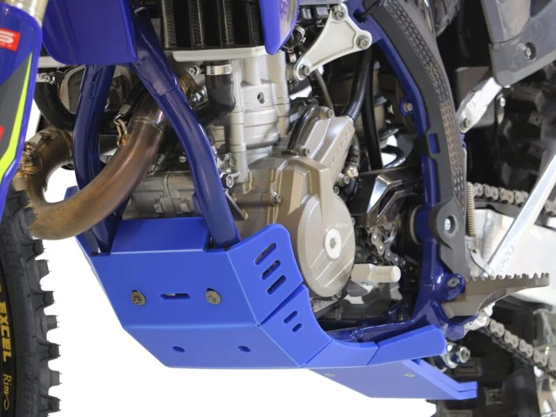 AXP Xtrem HDPE Skid Plate Blue Sherco 250SEF/300SEF FACTORY 25- - AXP Racing - Hasplåtar