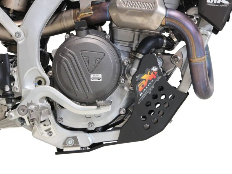 AX1764_3 AXP Skid Plate PHD 6mm Black Triumph TF250-X 24- / TF450-RC 25- - AXP Racing - Hasplåtar