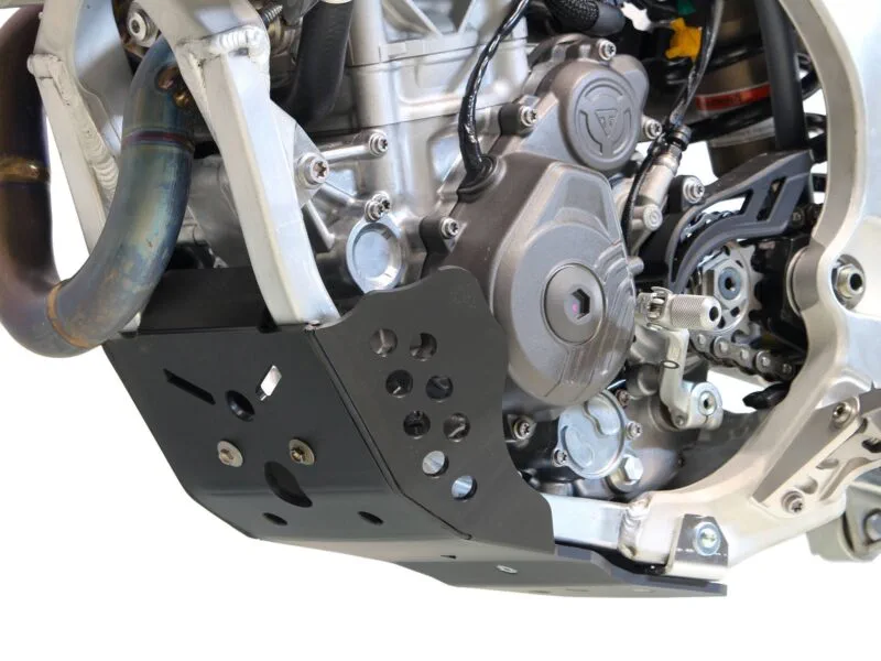 AXP Skid Plate PHD 6mm Black Triumph TF250-X 24- / TF450-RC 25- - AXP Racing - Hasplåtar