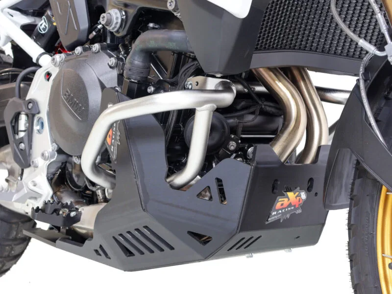 AX1765_2 AXP Adventure Skid Plate HDPE 8mm Black BMW F900GS (BMW/SW M. crash bars) 24- - AXP Racing - Hasplåtar