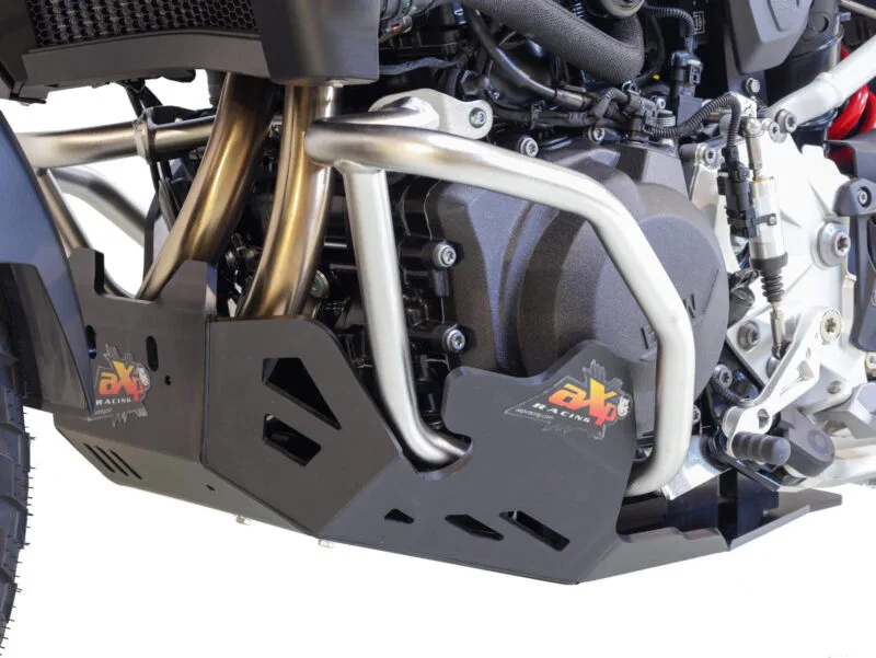 AXP Adventure Skid Plate HDPE 8mm Black BMW F900GS (BMW/SW M. crash bars) 24- - AXP Racing - Hasplåtar