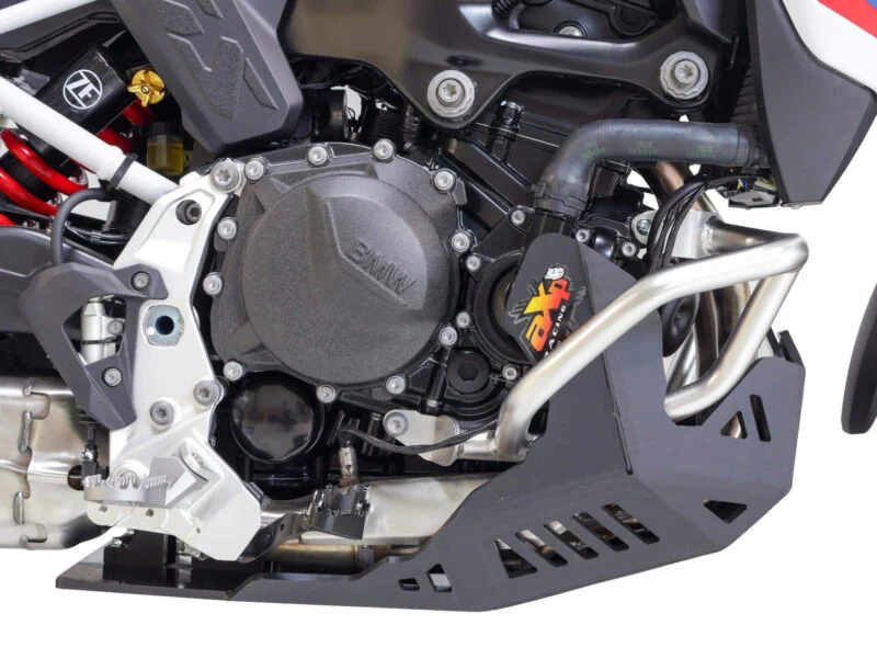 AXP Adventure Skid Plate HDPE 8mm Black BMW F900GS (BMW/SW M. crash bars) 24- - AXP Racing - Hasplåtar