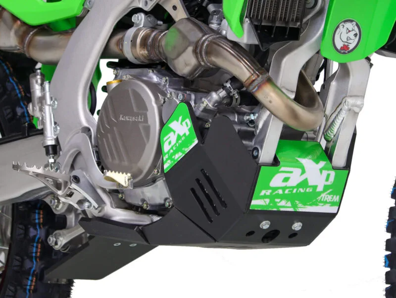 AXP Xtrem HDPE Skid Plate Black Kawasaki KX250/KX250X 25- - AXP Racing - Hasplåtar