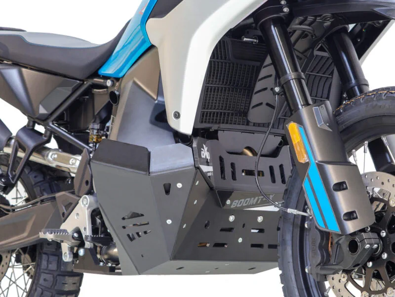 AXP Adventure Skid Plate HDPE 8mm Black CFMOTO 800MT-X 25 - AXP Racing - Hasplåtar