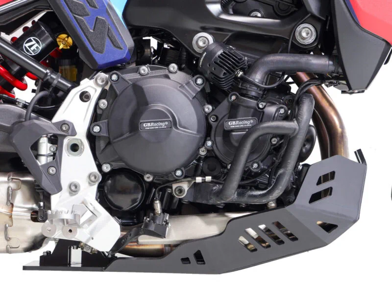 AX1776_2 AXP Adventure Skid Plate HDPE 8mm Black BMW F900GS (Outback Motortek crash bars) - AXP Racing - Hasplåtar