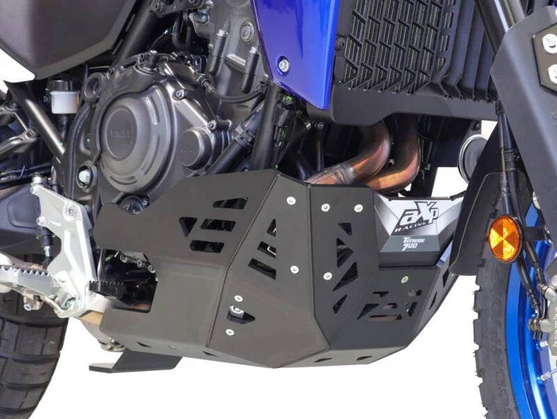 AX1779_2 AXP Adventure Skid Plate HDPE 8mm Black Yamaha Tenere 700 21-26 - AXP Racing - Hasplåtar