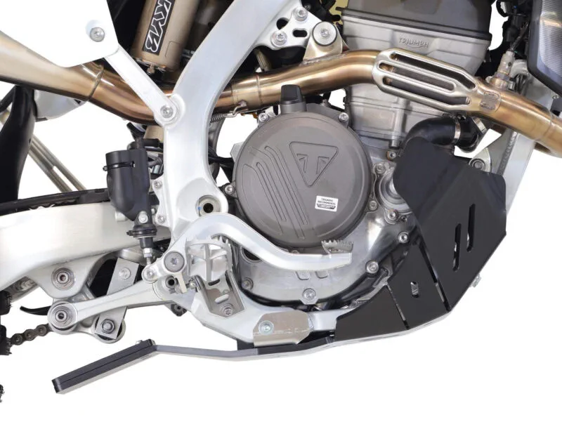 AXP Xtrem HDPE Skid Plate Black Triumph TF250-X/TF250-E 25- - AXP Racing - Hasplåtar