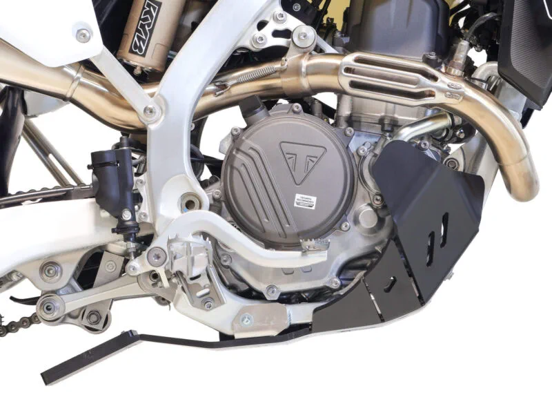 AXP Xtrem HDPE Skid Plate Black Triumph TF450-RC/TF450-E 25- - AXP Racing - Hasplåtar