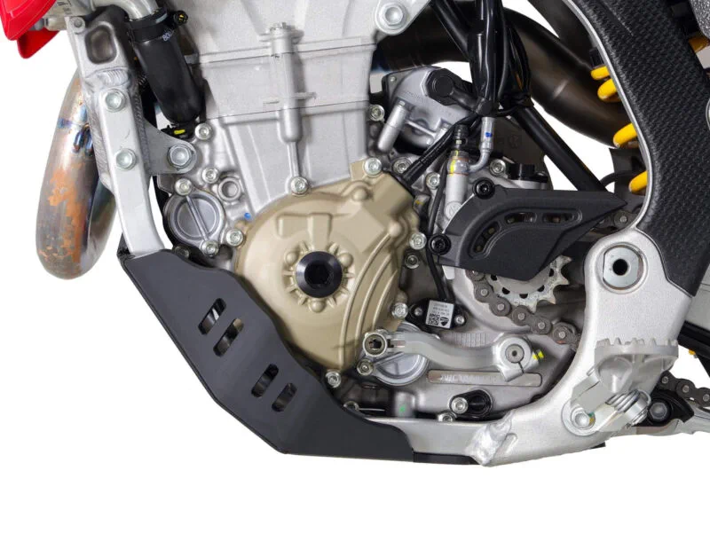 AXP Skid Plate PHD 6mm Black Ducati DESMO 450MX 25- - AXP Racing - Hasplåtar