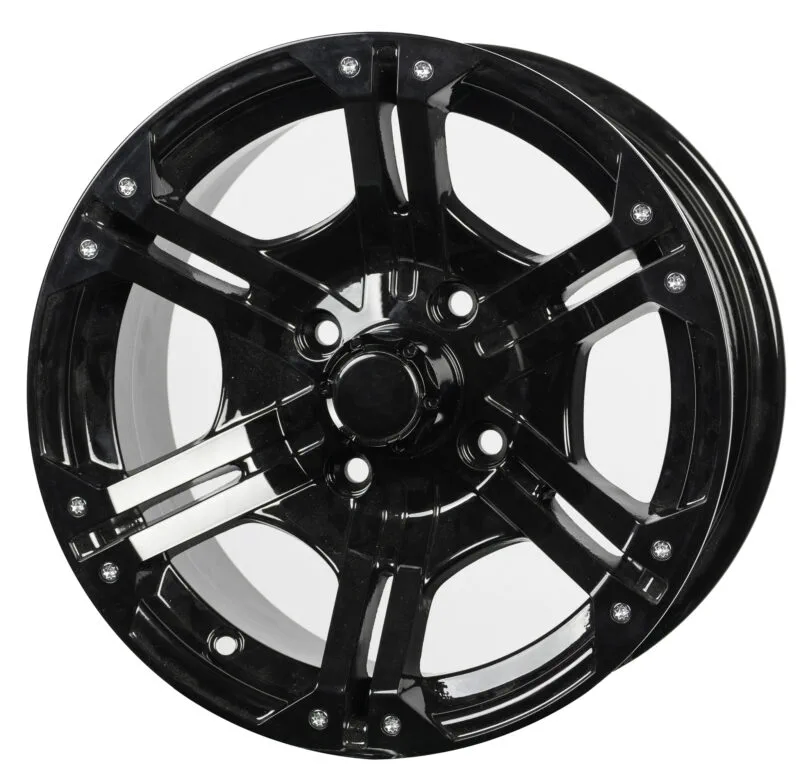 BSK-15X7 BSK Fälg 12x7 4/137 4+3 Svart - No Name