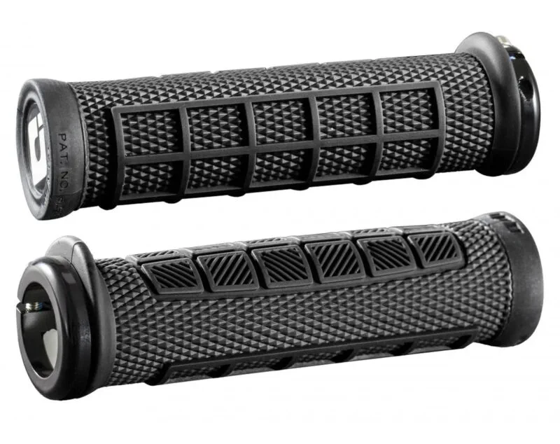 D33EPB-B ODI Elite PRO V2.1 E-MTB Lock-On Grip 130mm Black/Black - Handtag