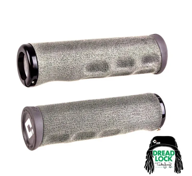 D36DLH-B ODI Tinker Juarez-Dread Lock E-MTB Grip 130mm Graphite/Black - Handtag
