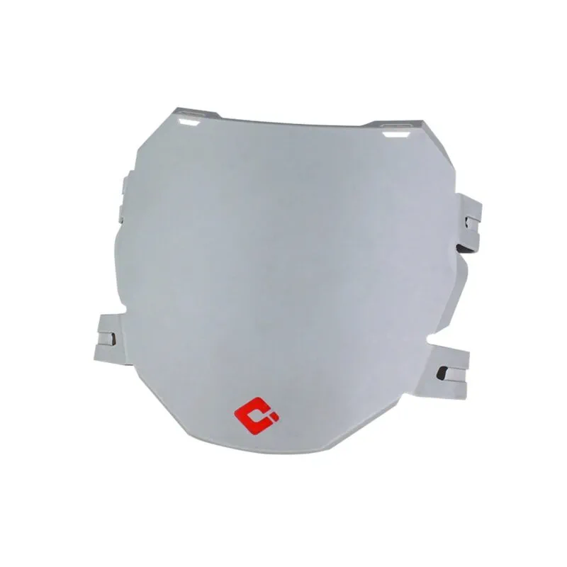 D70DP-G ODI DH E-MTB Number Plate for use with Triple-Crown Forks - Graphite - Handtag