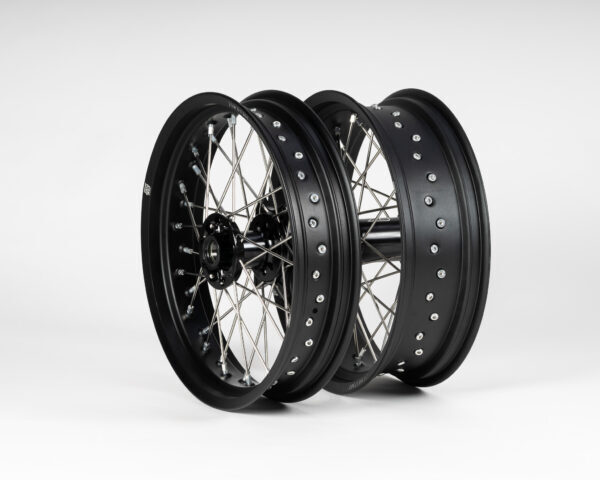 TMV KTM/HVA/GasGas Supermoto Svart/Svart fälgset 3.5-17/5.0-17