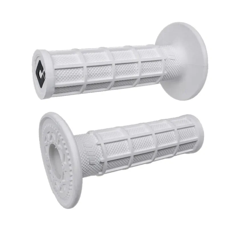 H02RFSW ODI Glue-On Grip Full-Waffle MX Single-Ply (Ruffian) White (Pro Soft) - Handtag