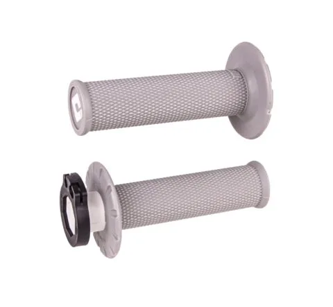 ODI No-Waffle MX V2 Lock-On Grip Grey Soft