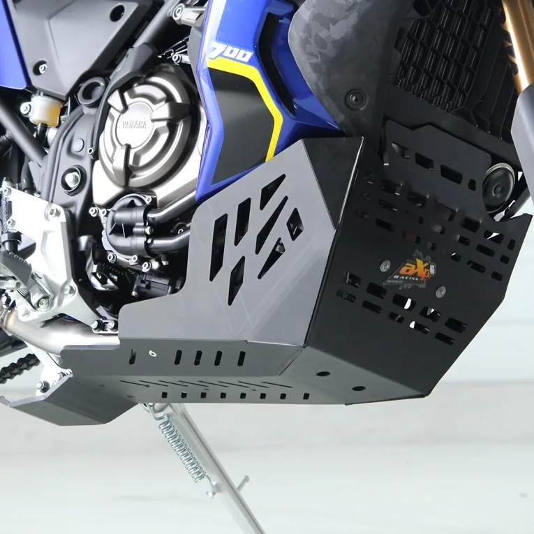 AXP Adventure Skid Plate HDPE 8mm Black Yamaha T7 World Raid - AXP Racing - Hasplåtar