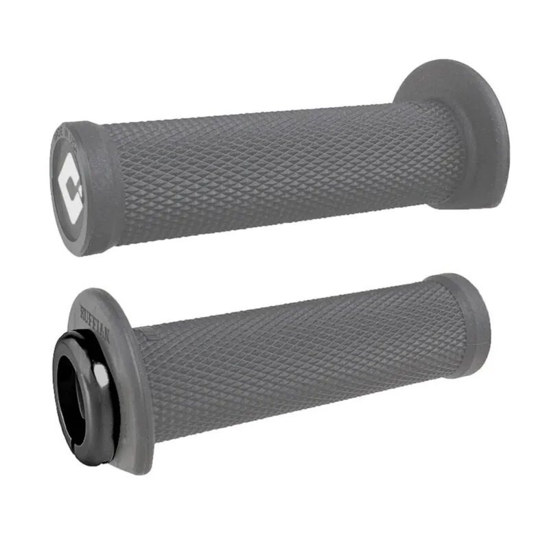 J33RFG-B ODI ATV/PWC RUFFIAN V2.1 ATV Grip 125mm Soft Grey/Black - Handtag
