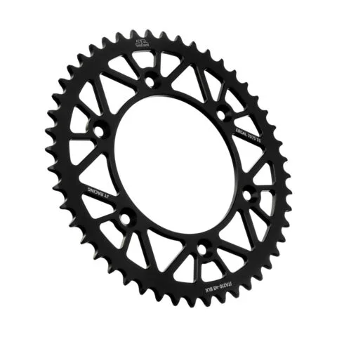 JT Bakdrev Aluminium 7075 T6 Svart JTA210.48BLK