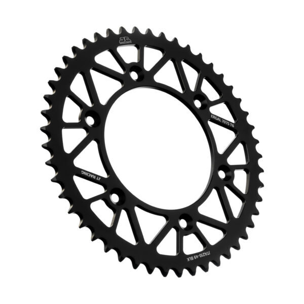 JT Bakdrev Aluminium 7075 T6 Svart JTA210.49BLK