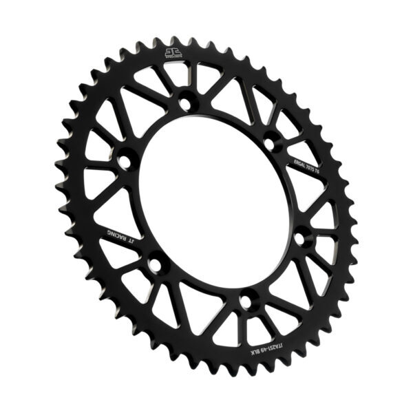 JT Bakdrev Aluminium 7075 T6 Svart JTA251.49BLK