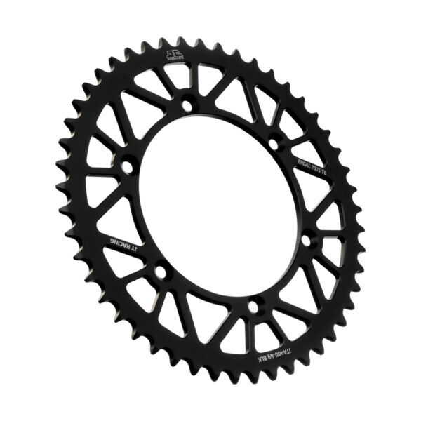 JT Bakdrev Aluminium 7075 T6 Svart JTA460.49BLK