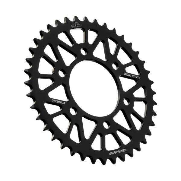 JT Bakdrev Aluminium 7075 T6 Svart JTA478.40BLK
