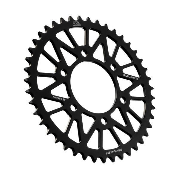 JT Bakdrev Aluminium 7075 T6 Svart JTA478.43BLK