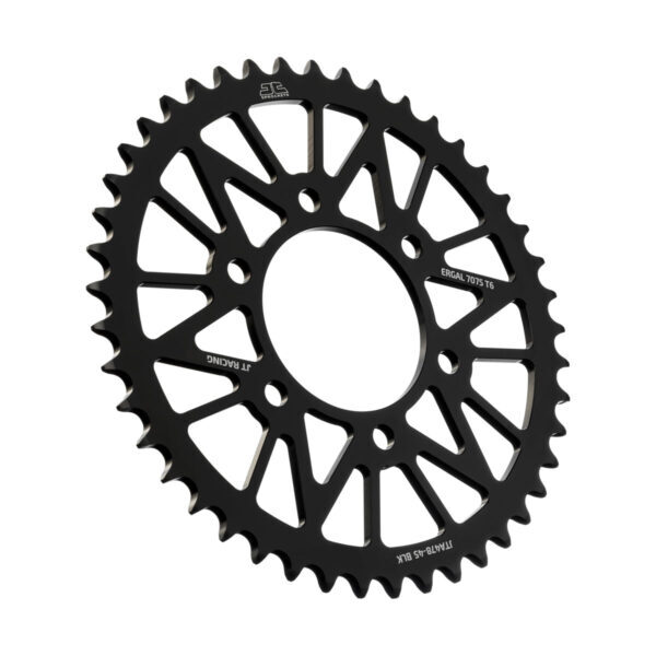JT Bakdrev Aluminium 7075 T6 Svart JTA478.45BLK