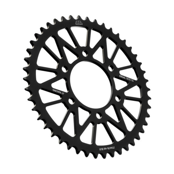 JT Bakdrev Aluminium 7075 T6 Svart JTA478.46BLK