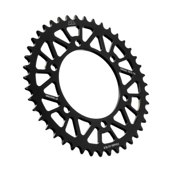 JT Bakdrev Aluminium 7075 T6 Svart JTA486.43BLK