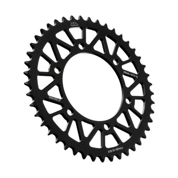 JT Bakdrev Aluminium 7075 T6 Svart JTA486.45BLK