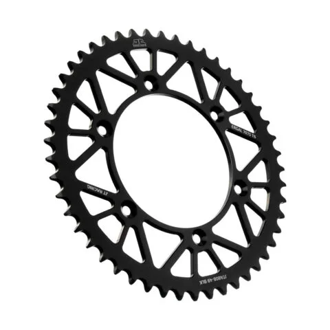 JT Bakdrev Aluminium 7075 T6 Svart JTA808.49BLK