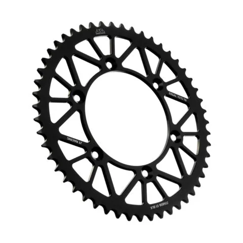 JT Bakdrev Aluminium 7075 T6 Svart JTA808.51BLK