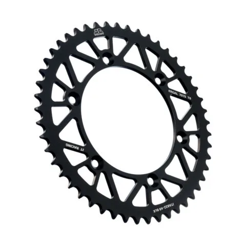 JT Bakdrev Aluminium 7075 T6 Svart JTA822.49BLK