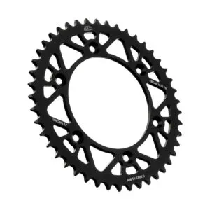 JT Bakdrev Aluminium 7075 T6 Svart JTA897.45BLK
