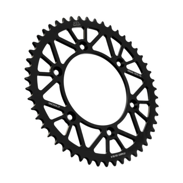 JT Bakdrev Aluminium 7075 T6 Svart JTA897.50BLK