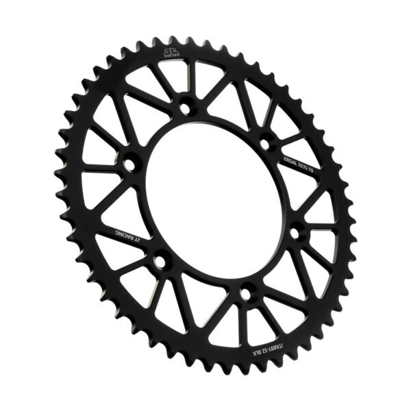 JT Bakdrev Aluminium 7075 T6 Svart JTA897.52BLK