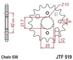 JT Framdrev JTF519.16 - JT Sprockets