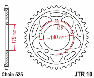 JT Bakdrev JTR10.42ZBK