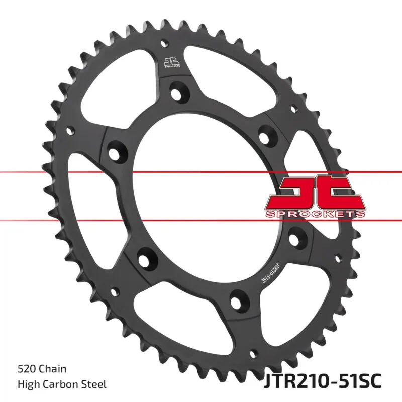 JTR210-51SC-Steel-Sprocket-2019_03_22 JT Bakdrev SC - Självrenande Rear JTR210.51SC - JT Sprockets