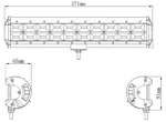 Kinwons Led Ramp 10-30V 240W Flood - Lampor & linser